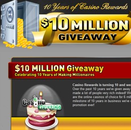 10M Giveaway Casino Rewards