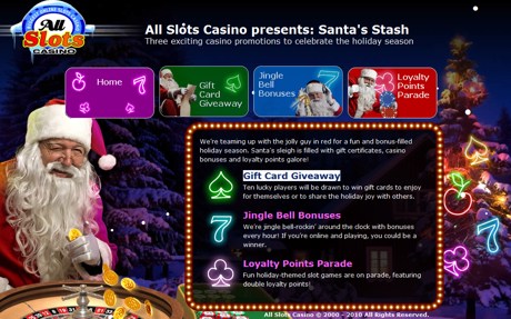 Santas Stash promo all slots