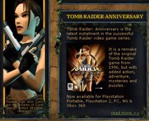 Tomb Raider New Page