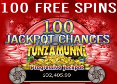 free spins tunzamunni