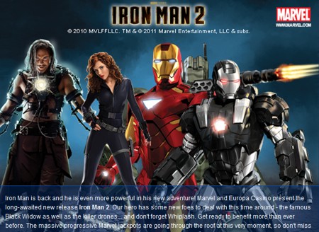 Iron Man 2 Slot