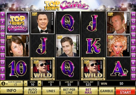 Top Trumps Celebs Slot