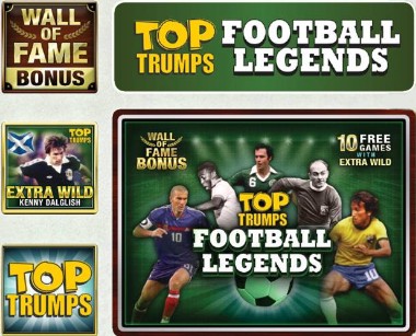 Top Trumps Football Legends slot machine