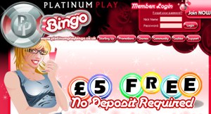 platinum play bingo 5