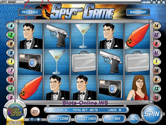 играть бесплатно игровые автоматы онлайн уловки шпиона