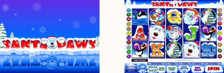 santa paws logos